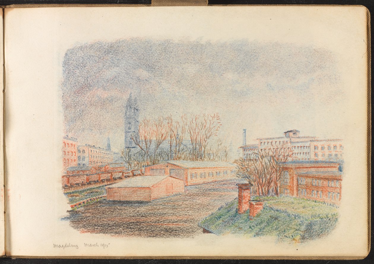 Campo di Magdeburgo, marzo 1915 da Reginald Copleston Bond