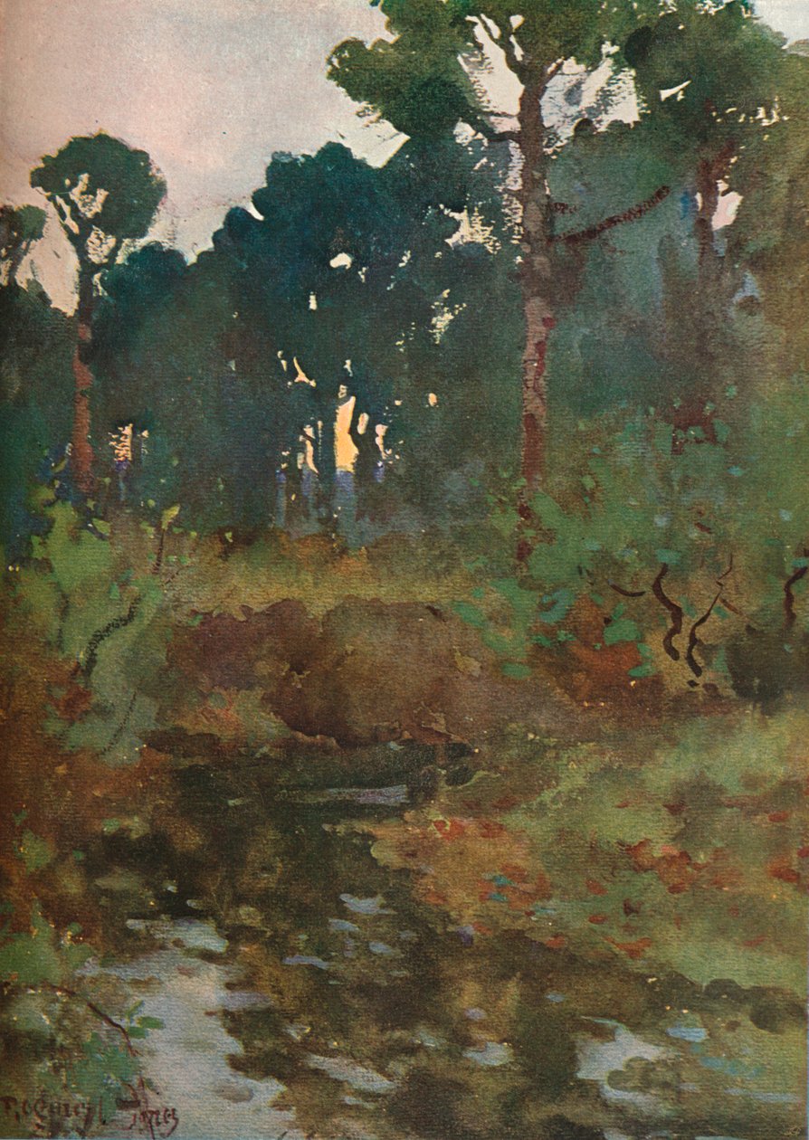 Studio di Paesaggio Decorativo da Reginald Jones