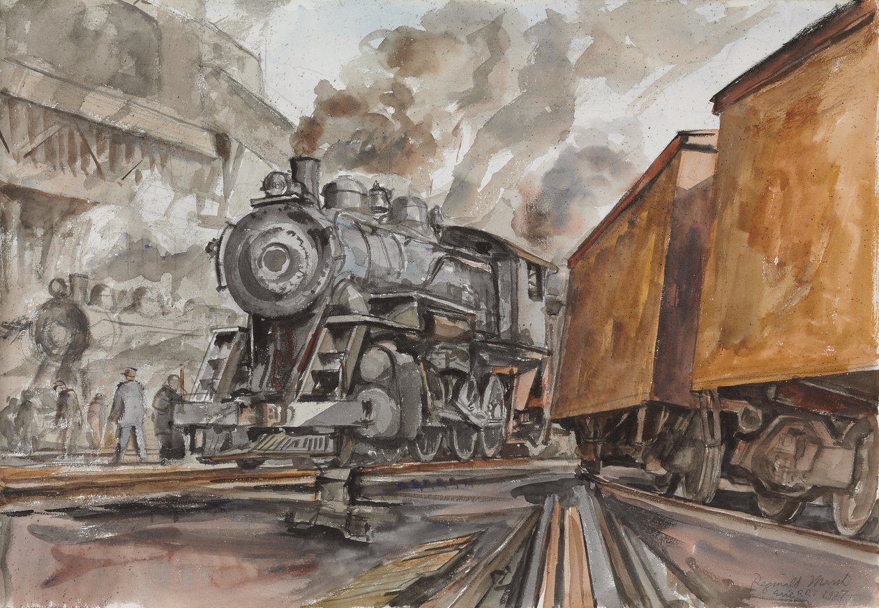 Erie R.R. da Reginald Marsh