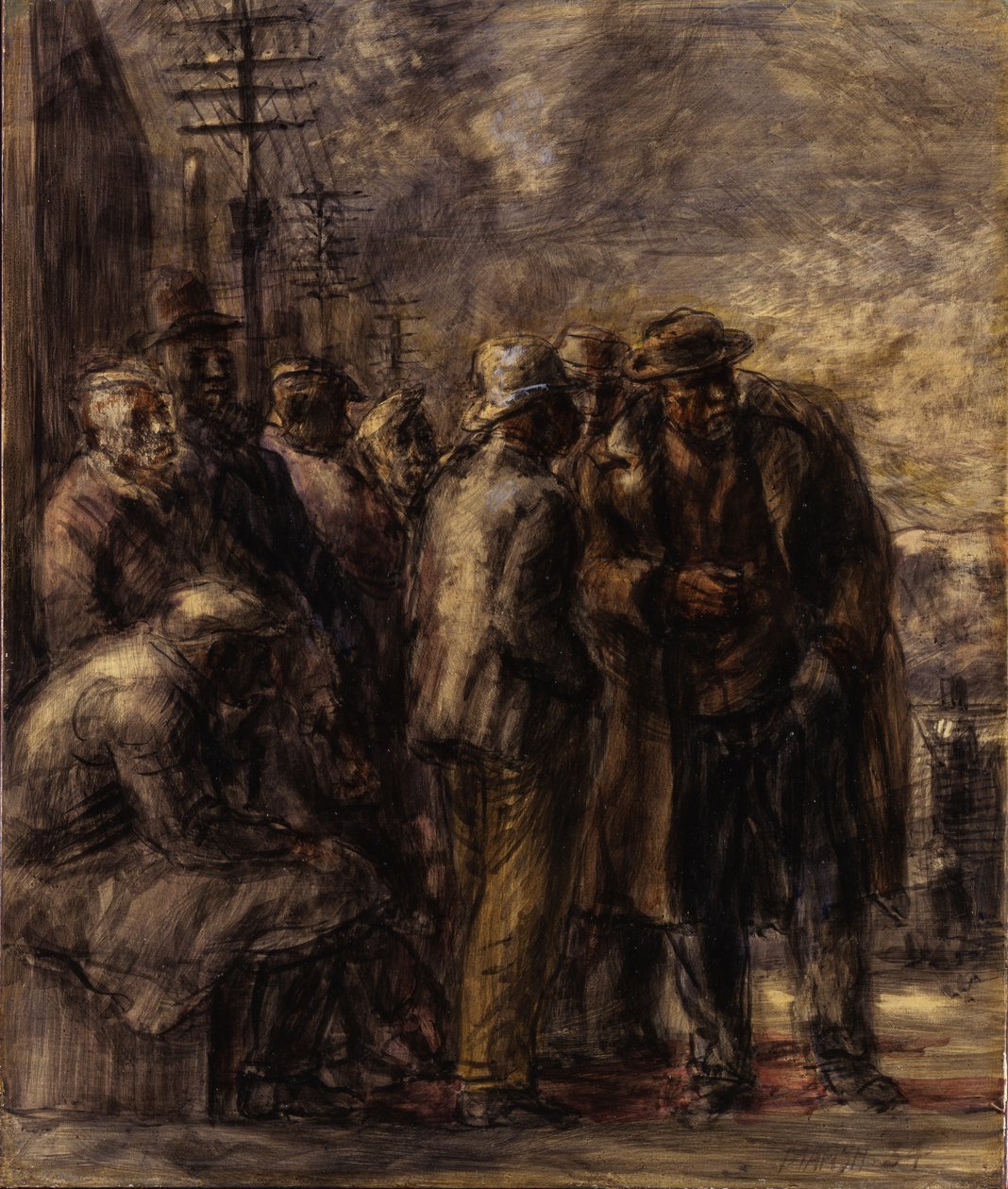 Senza lavoro da Reginald Marsh
