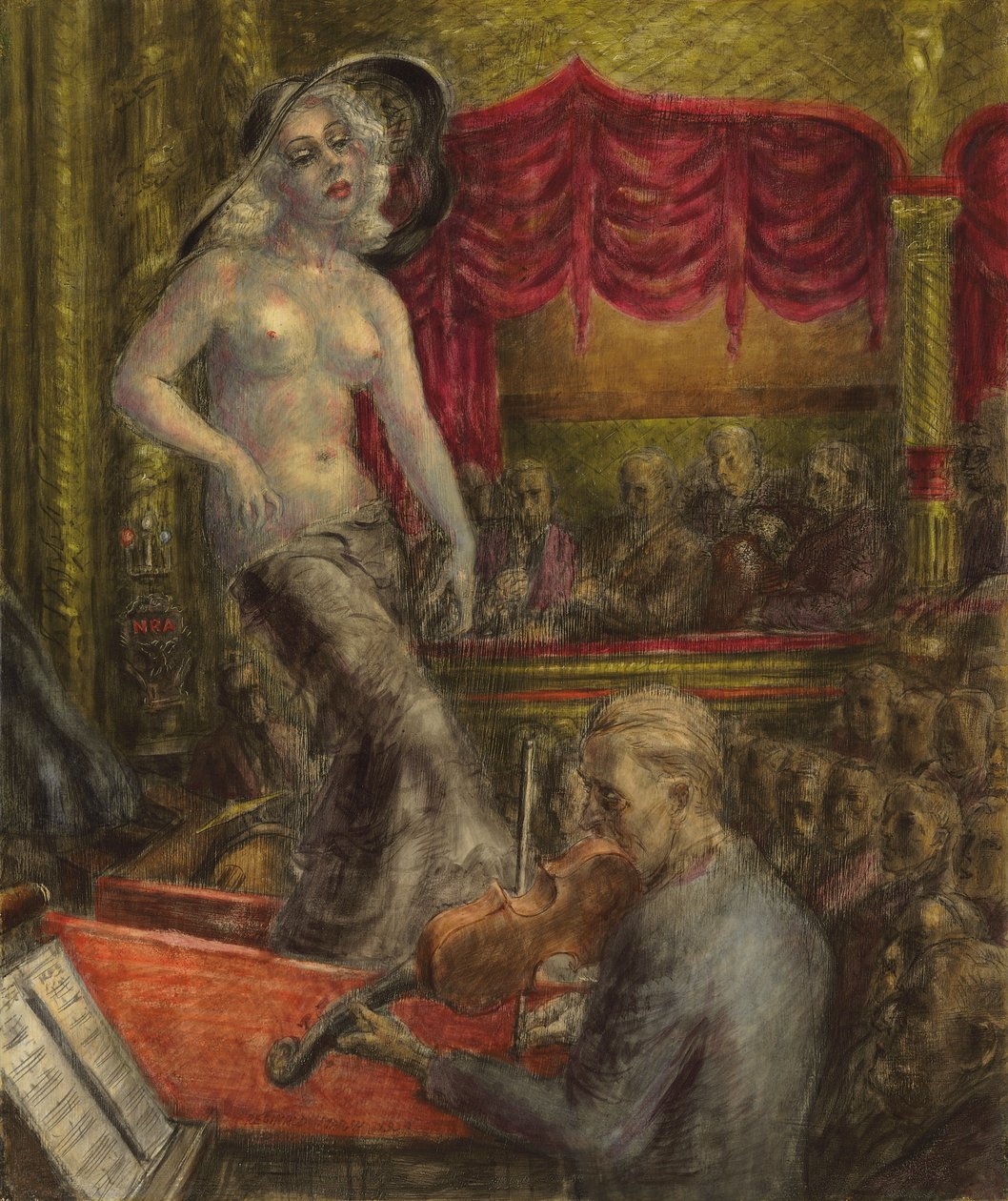 Pagano per vedere da Reginald Marsh