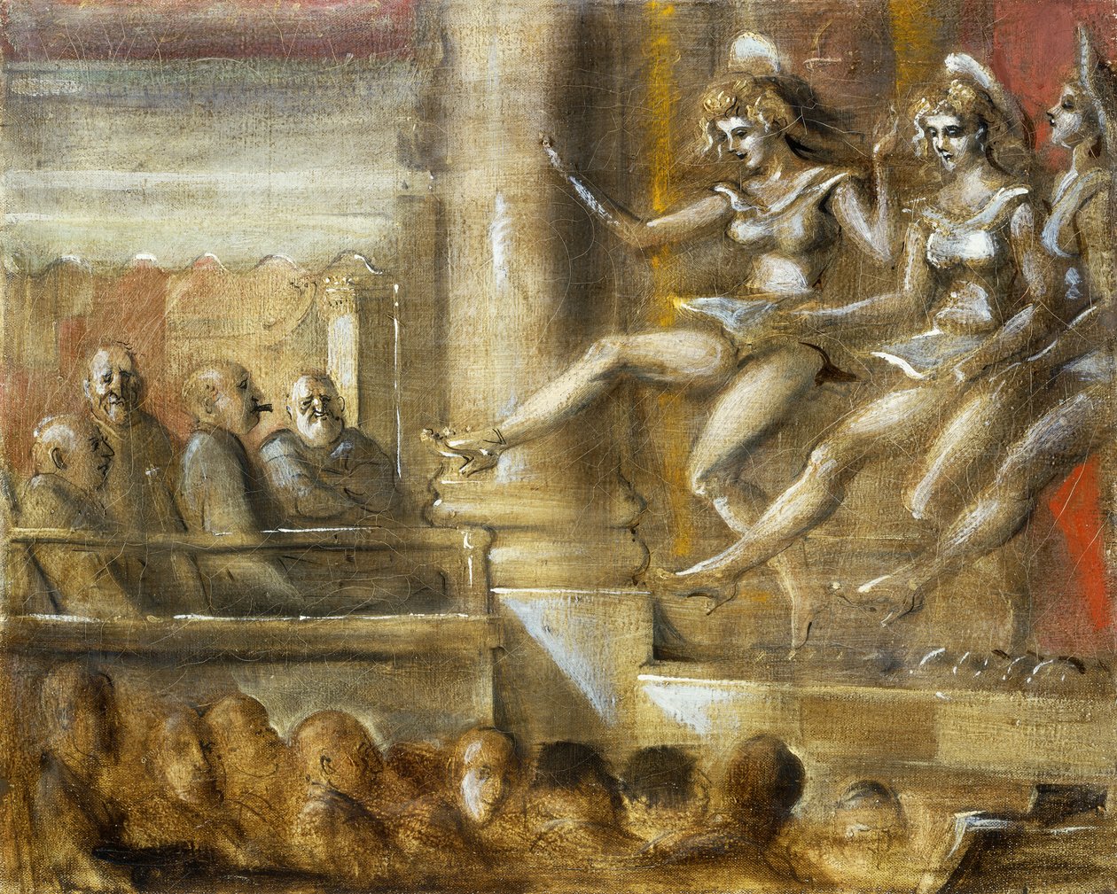 Tre ragazze del coro da Reginald Marsh