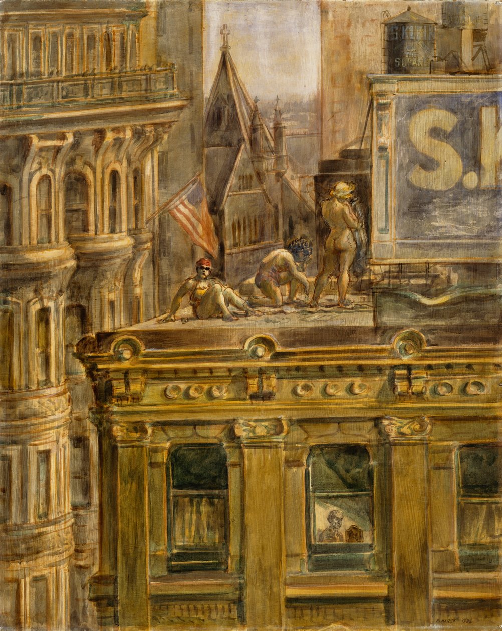 Vista dalla mia finestra da Reginald Marsh