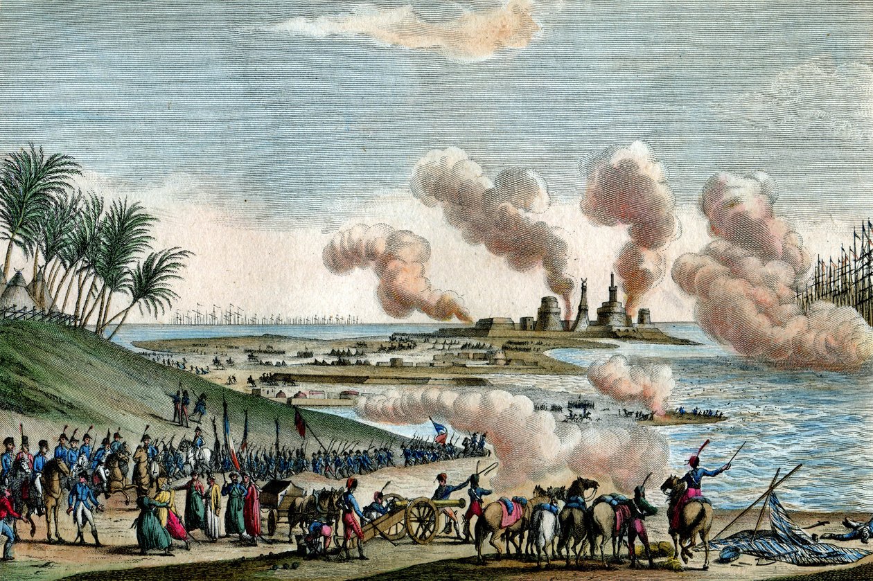 Battaglia di Aboukir da Reiner Vinkeles