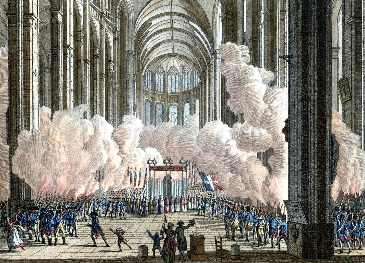 Funerale di Mirabeau da Reiner Vinkeles