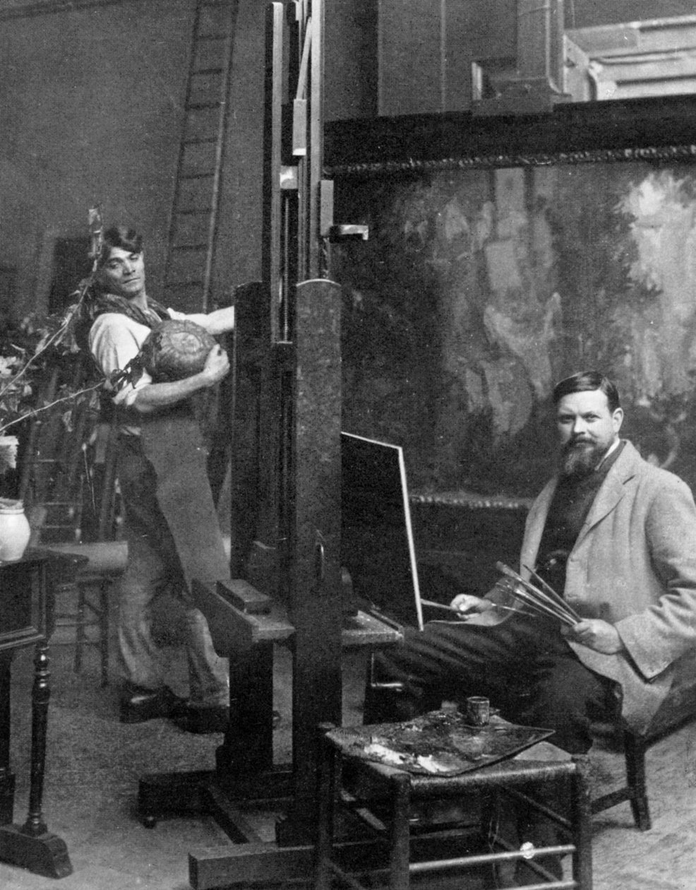 Sir Frank Brangwyn 1867-1956, artista gallese, 1911-1912 da Reinhold Thiele