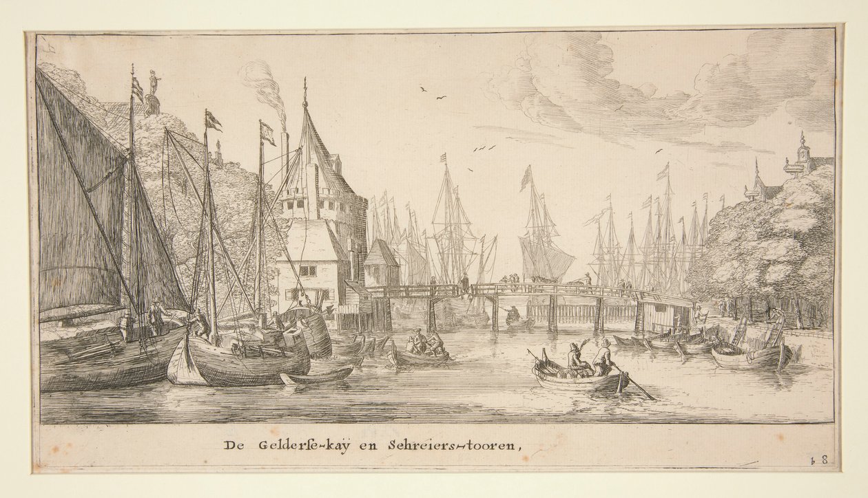 Veduta di Amsterdam da Reinier Nooms