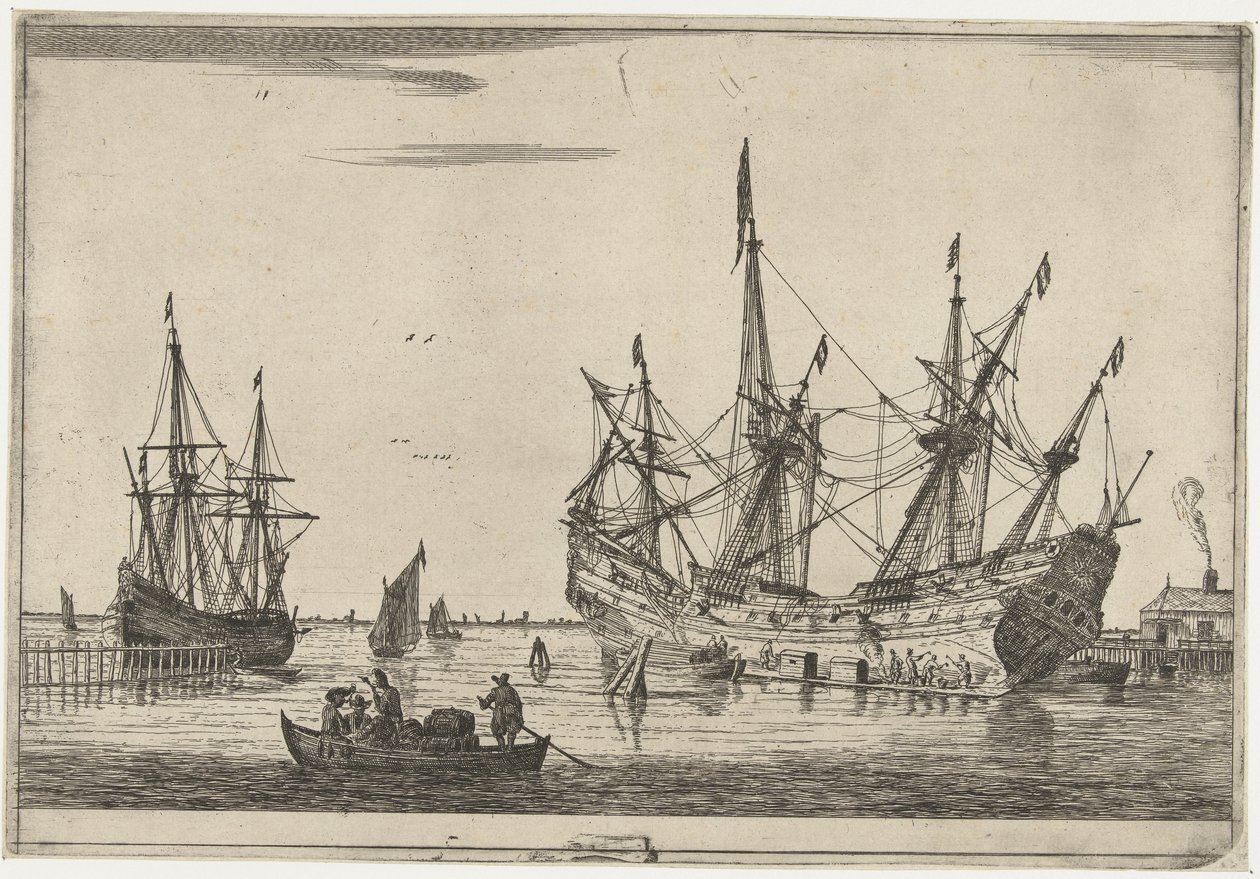 Impermeabilizzazione dello scafo di una nave da Reinier Nooms