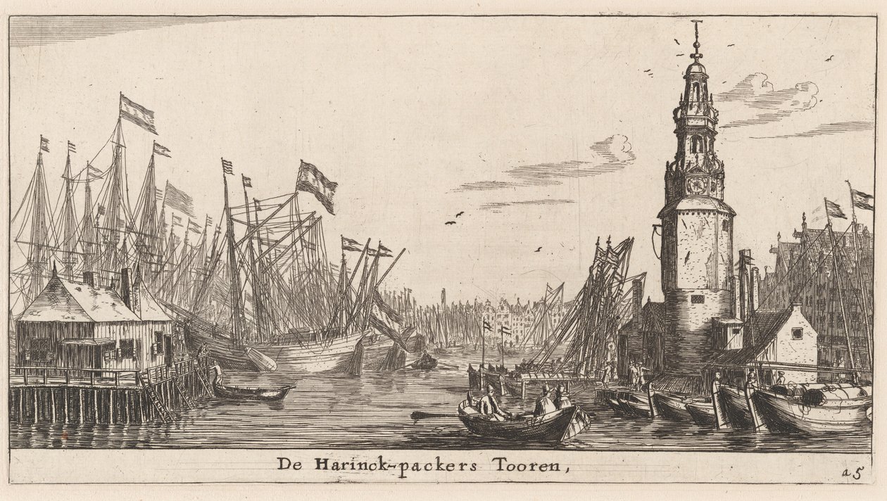 La torre Haringpakkers ad Amsterdam da Reinier Nooms, called Zeeman