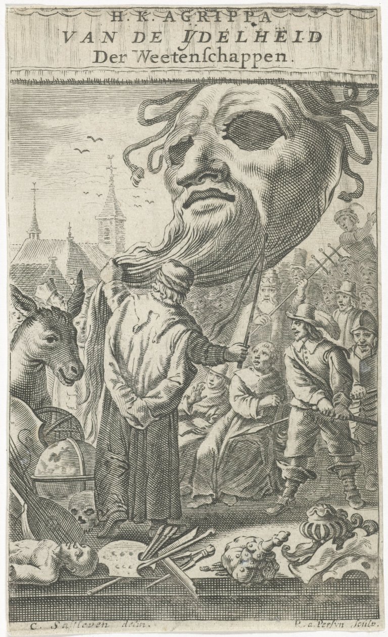 Caricatura delle arti da Reinier van Persijn