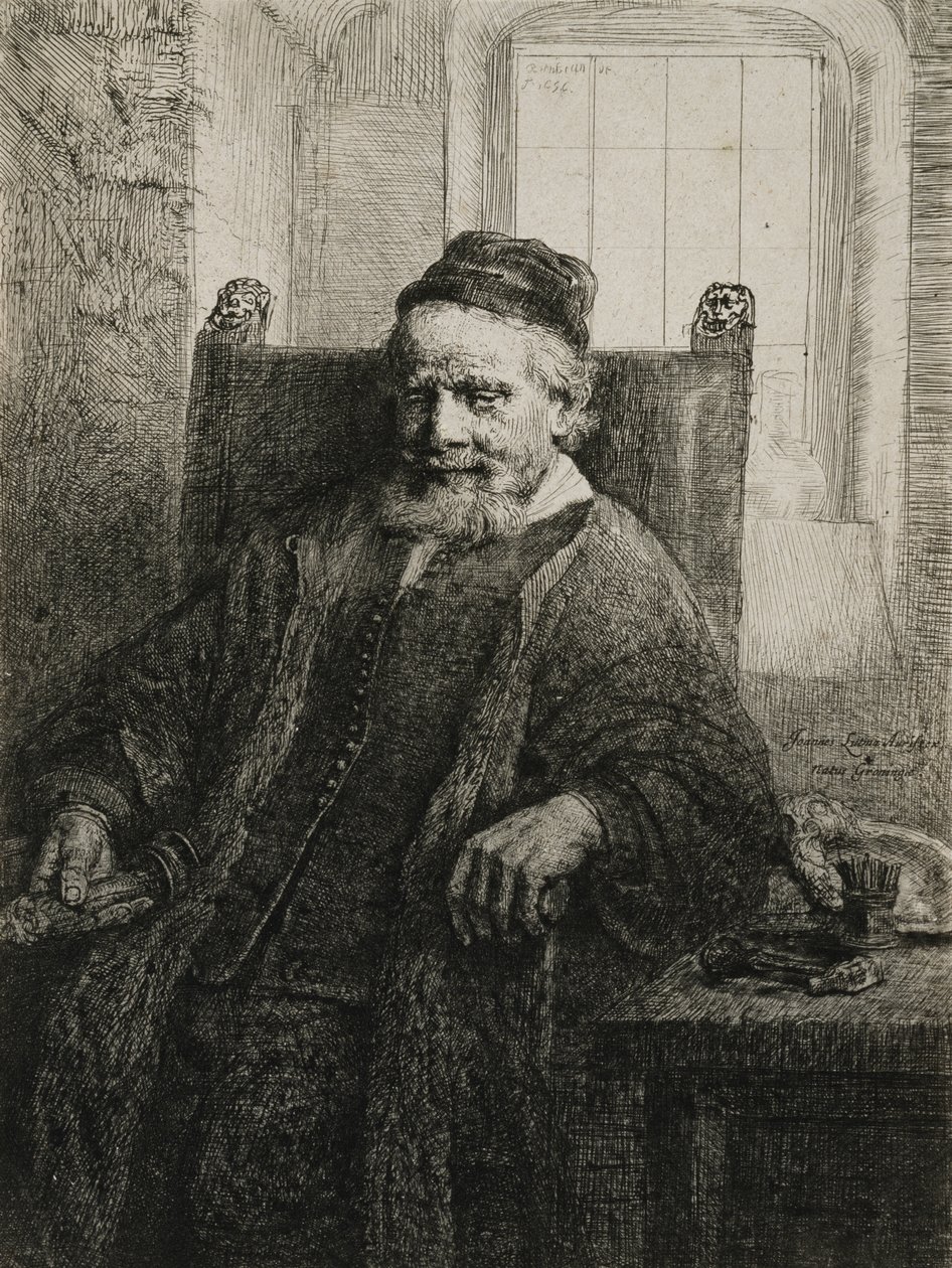 Jan Lutma, il Vecchio, orafo e scultore da Rembrandt van Rijn