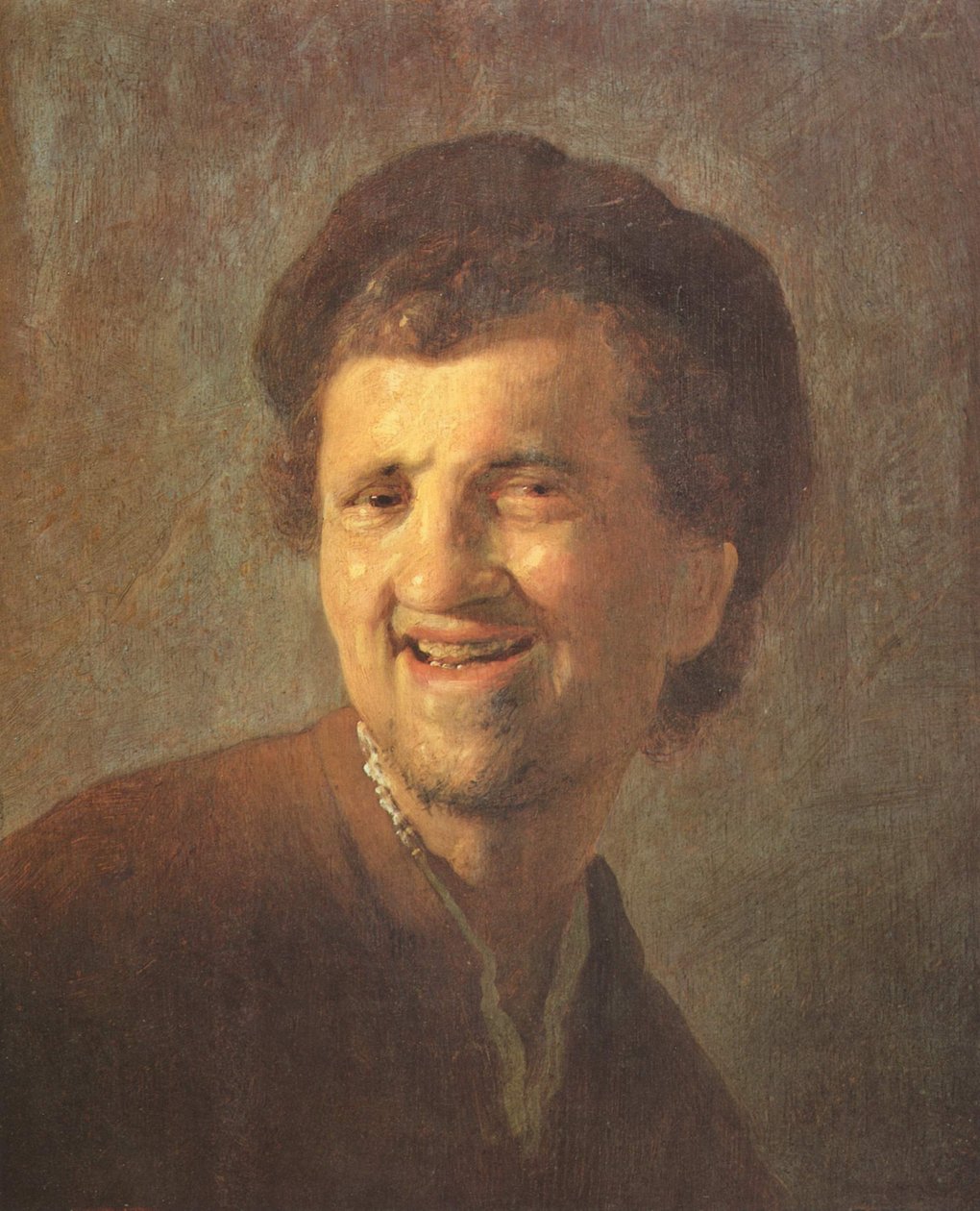 Busto di un Giovane che Ride da Rembrandt van Rijn
