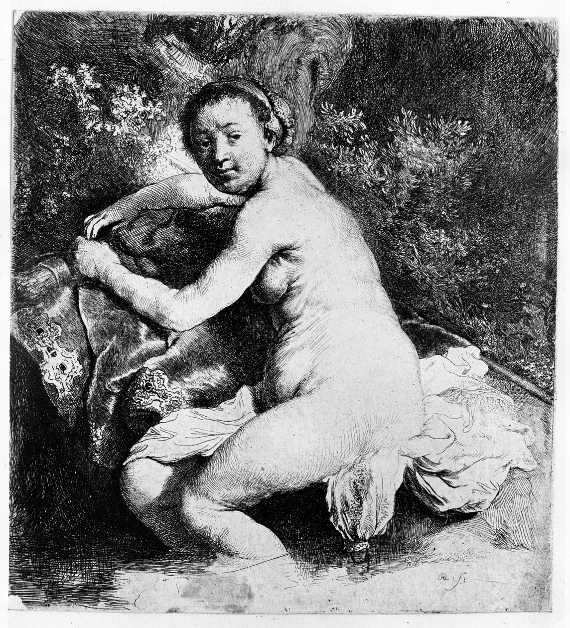 Diana al bagno, c.1631 da Rembrandt van Rijn