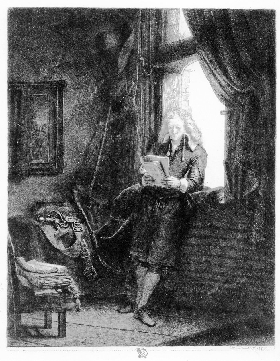Jan Six da Rembrandt van Rijn