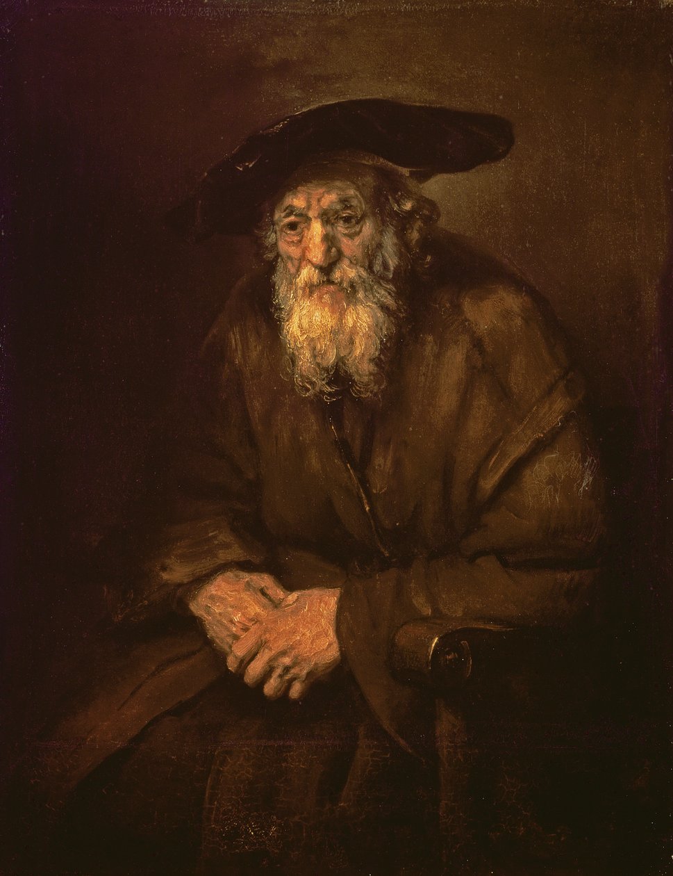 Ritratto di un vecchio ebreo da Rembrandt van Rijn