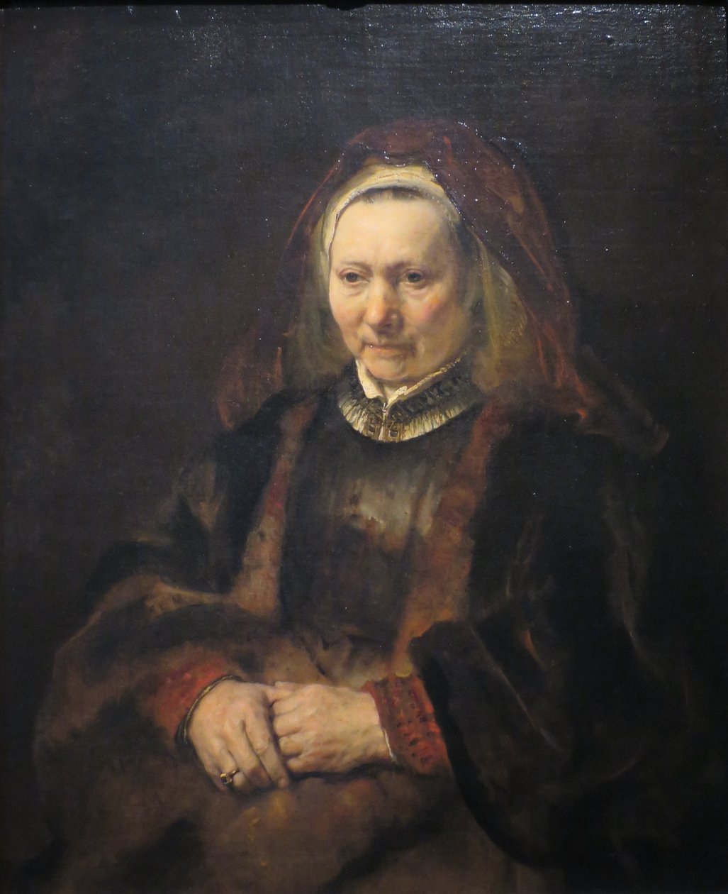 Ritratto di una donna anziana da Rembrandt van Rijn