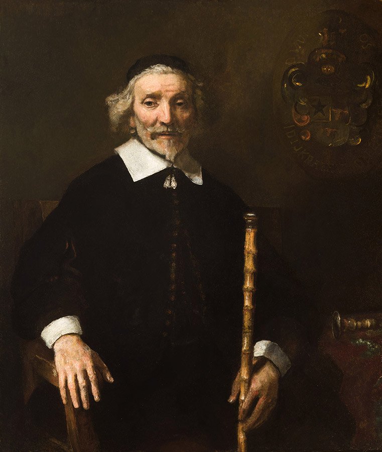 Ritratto del sovrintendente delle dighe Dirck van Os da Rembrandt van Rijn