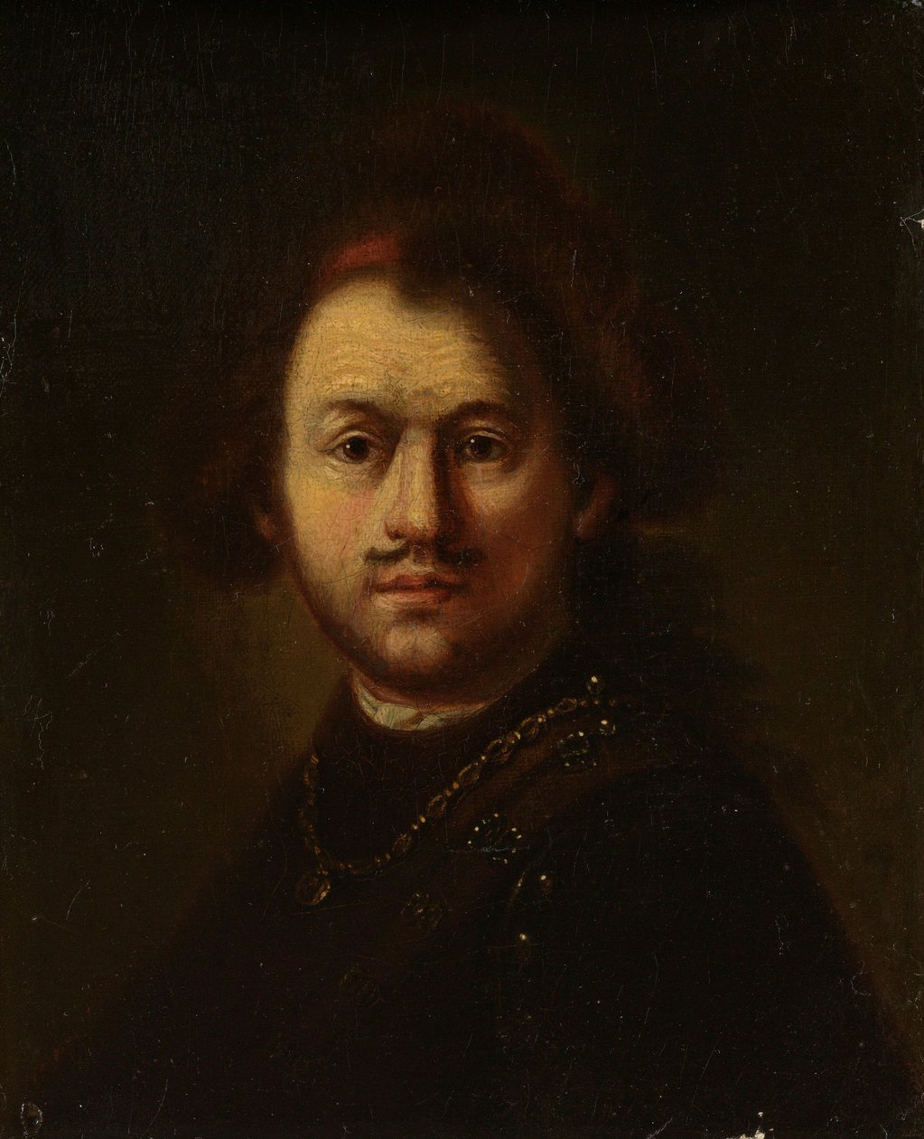 Ritratto di Rembrandt Harmensz. van Rijn da Rembrandt van Rijn
