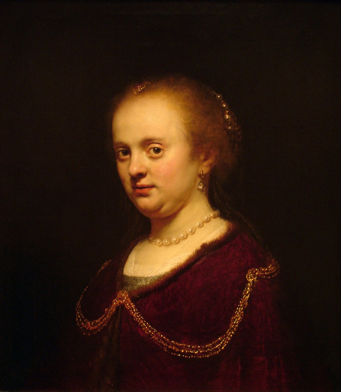 Ritratto di giovane donna da Rembrandt van Rijn