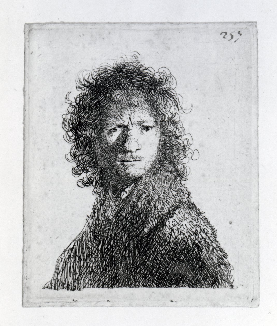 Autoritratto, 1630 da Rembrandt van Rijn