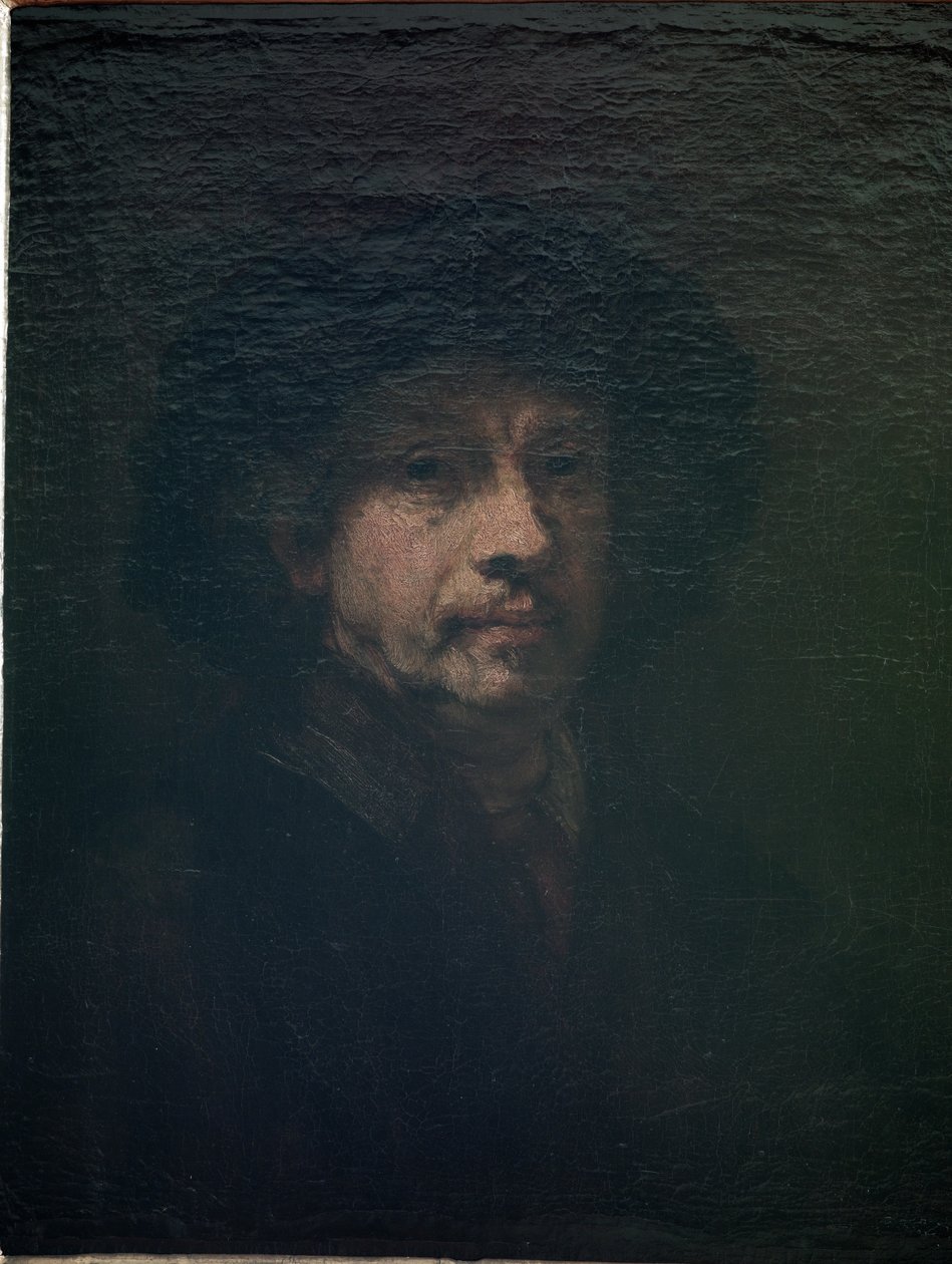Autoritratto, c.1655 da Rembrandt van Rijn