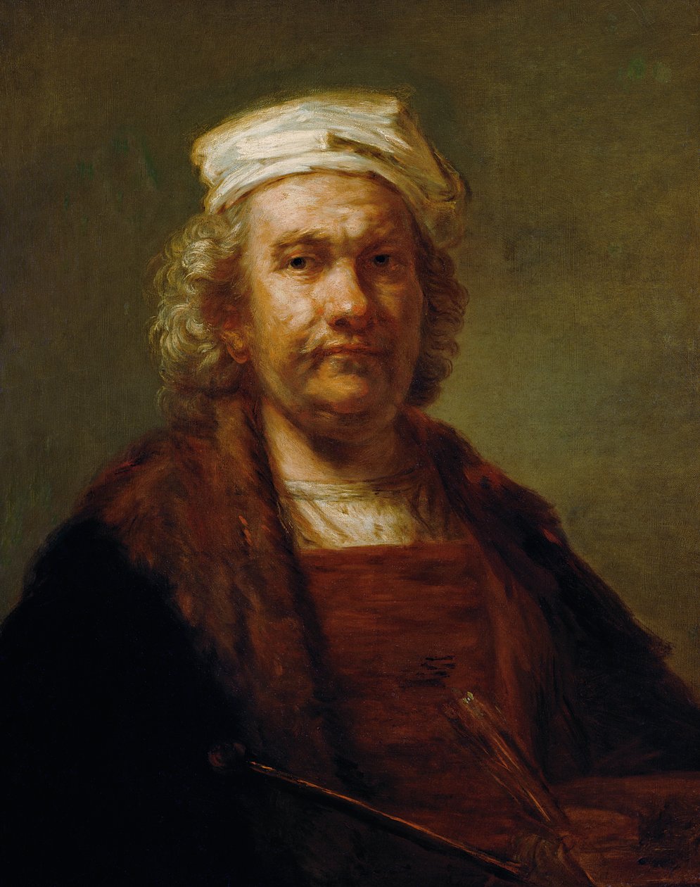 Autoritratto, c.1660-63 da Rembrandt van Rijn