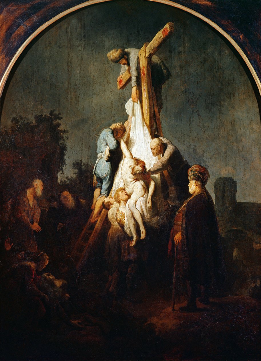 La deposizione, 1632-33 da Rembrandt van Rijn
