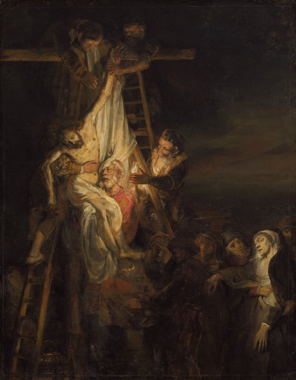 La discesa dalla croce da Rembrandt van Rijn
