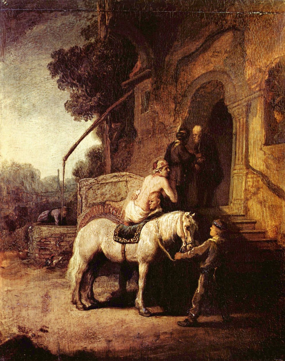 Il buon samaritano da Rembrandt van Rijn
