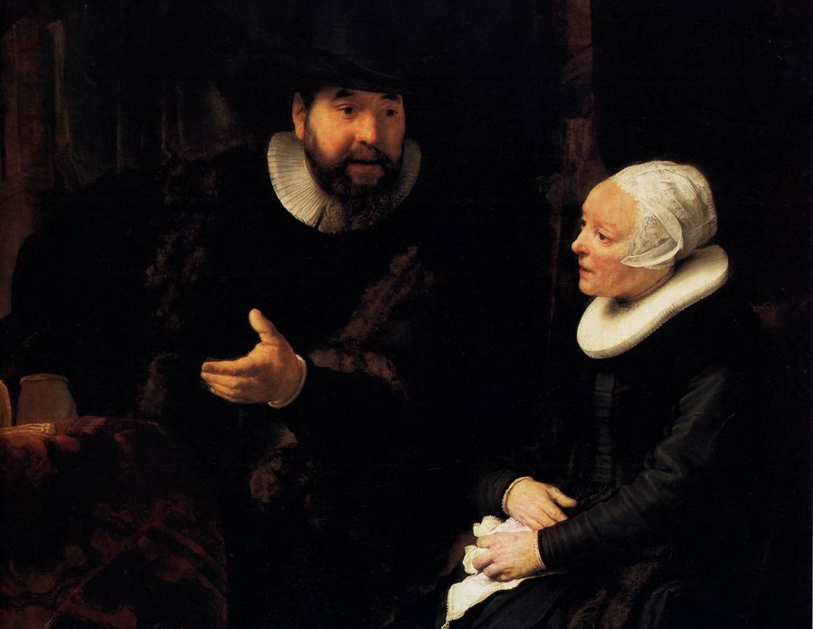 Il ministro mennonita Cornelis Claesz da Rembrandt van Rijn