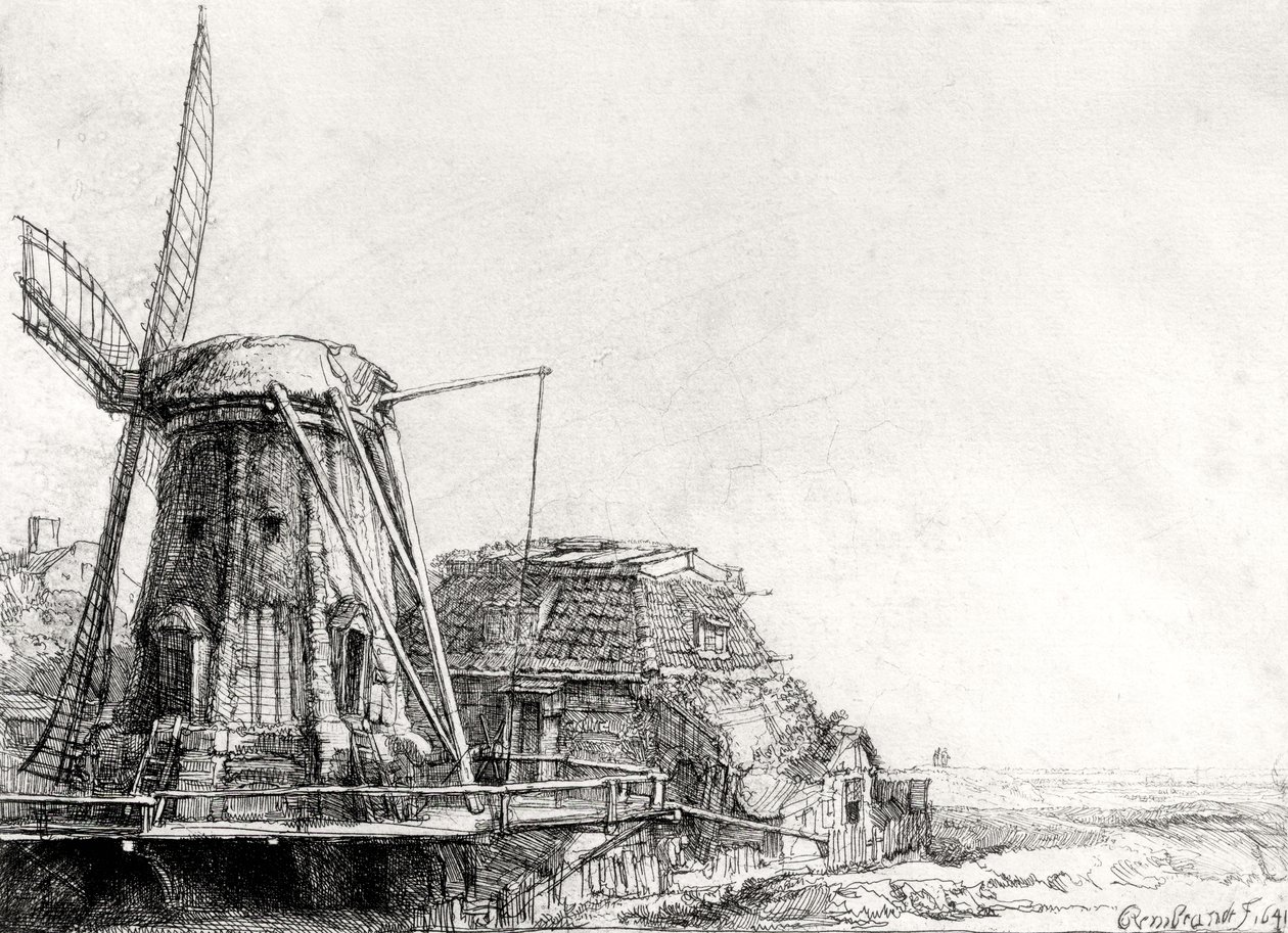 Il Mulino, 1641 da Rembrandt van Rijn