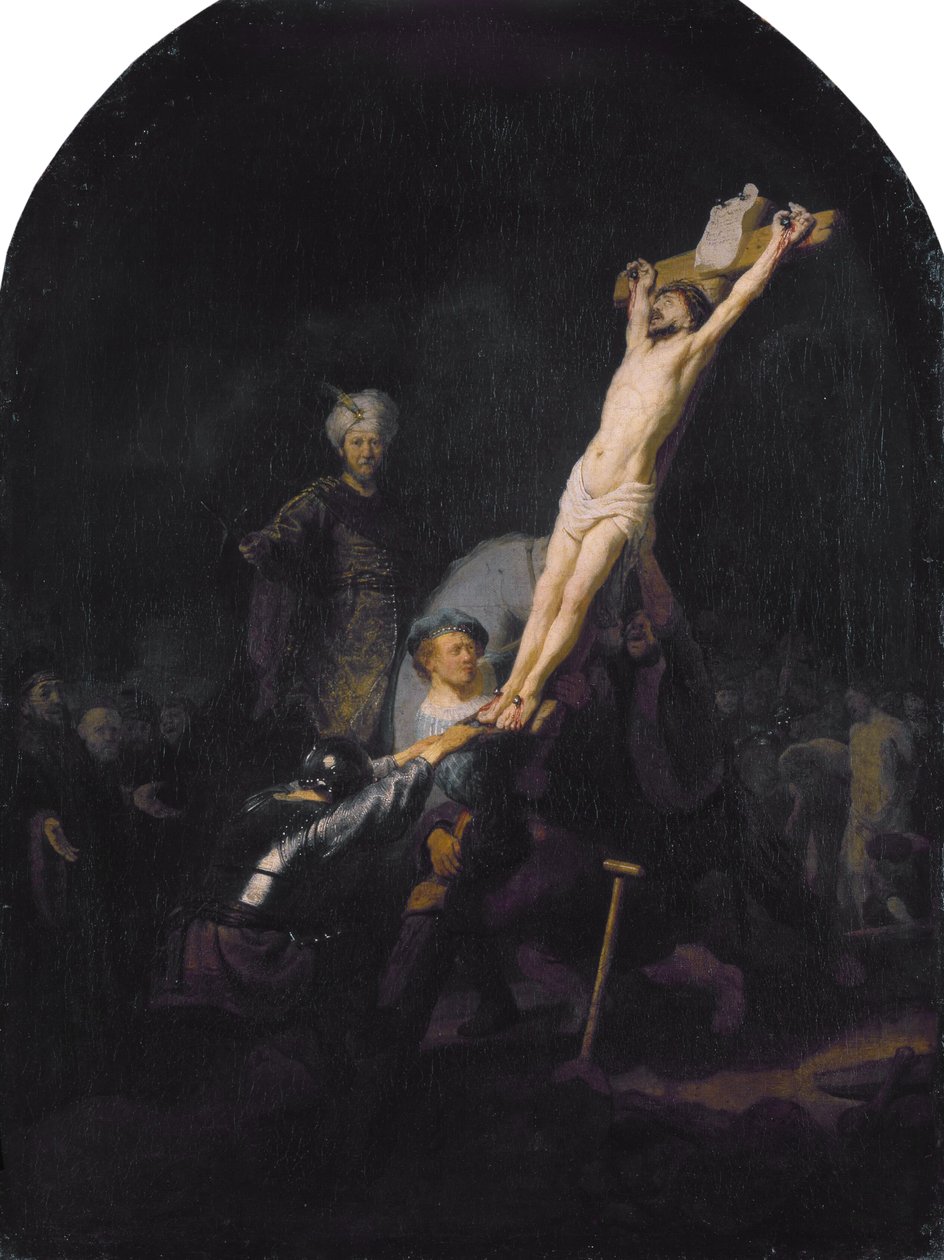 La salita della croce da Rembrandt van Rijn