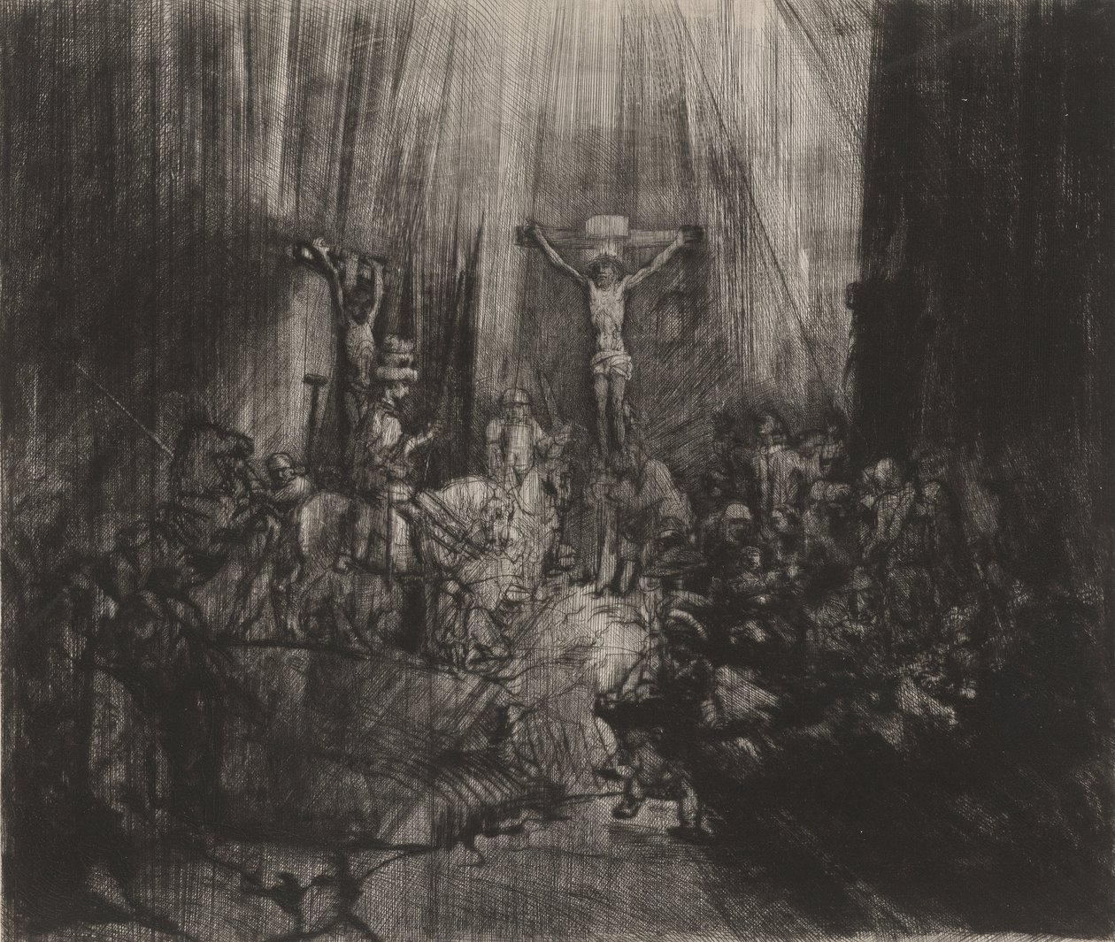 Le tre croci da Rembrandt van Rijn