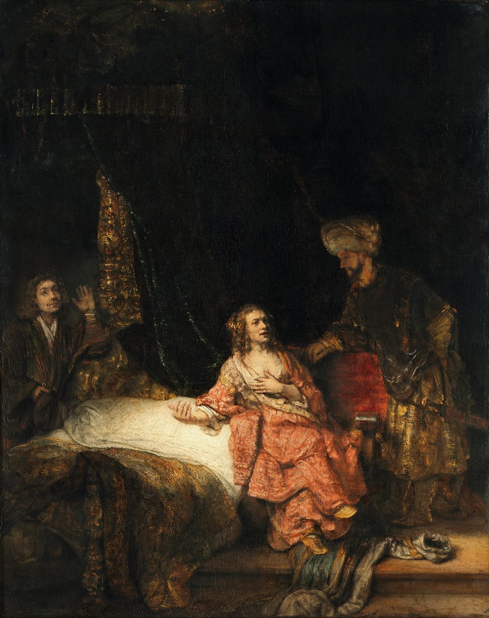 Giuseppe e la moglie di Potifar da Rembrandt