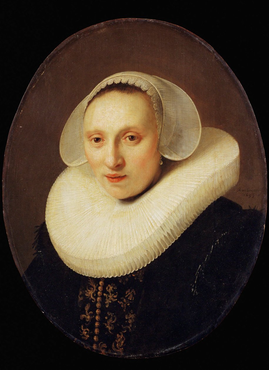 Cornelia, Pronck, moglie di Albert Cuyper, marchand, di 33 anni ... da Rembrandt Harmensz. van Rijn