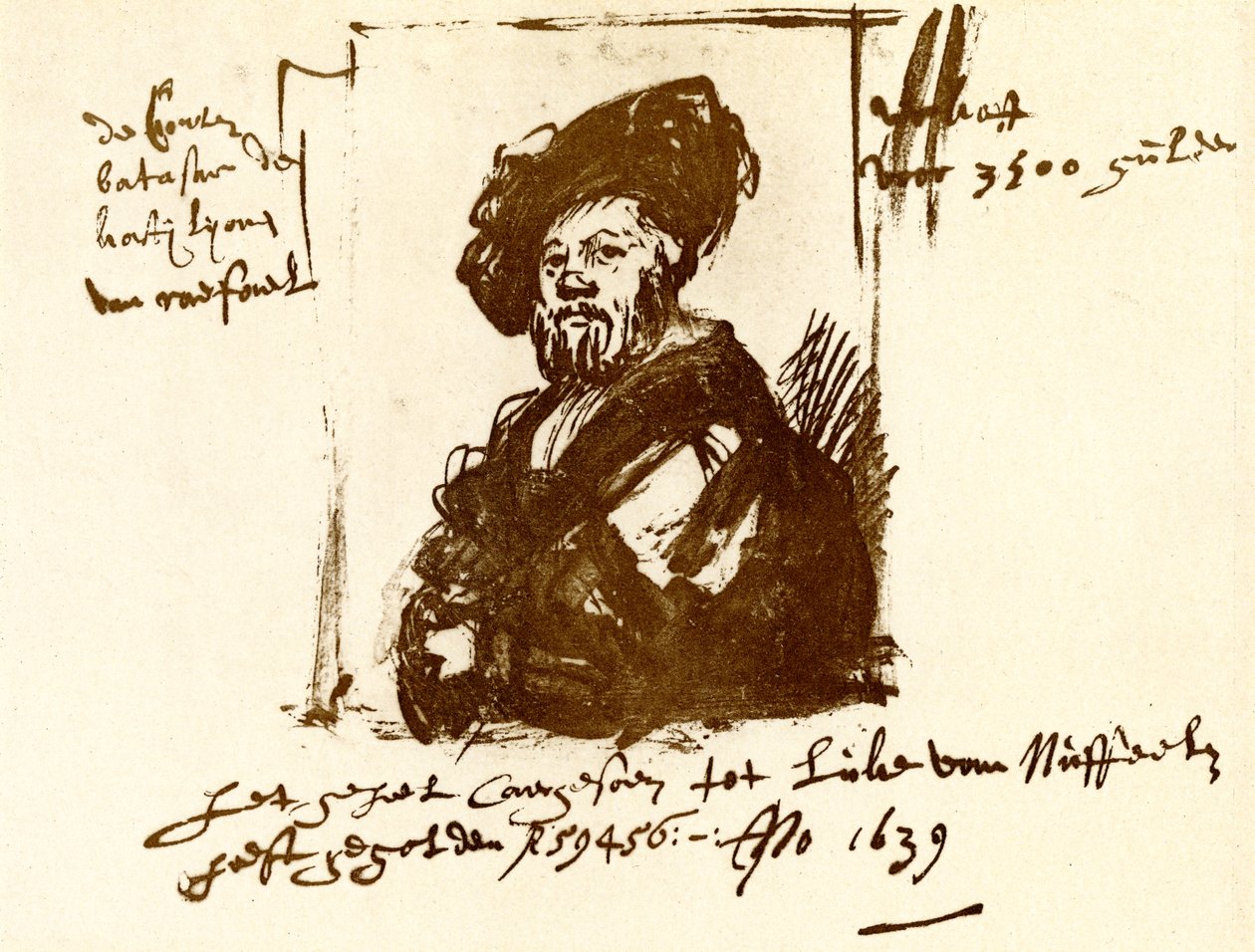 Conte Balthasar Castiglione da Rembrandt van Rijn