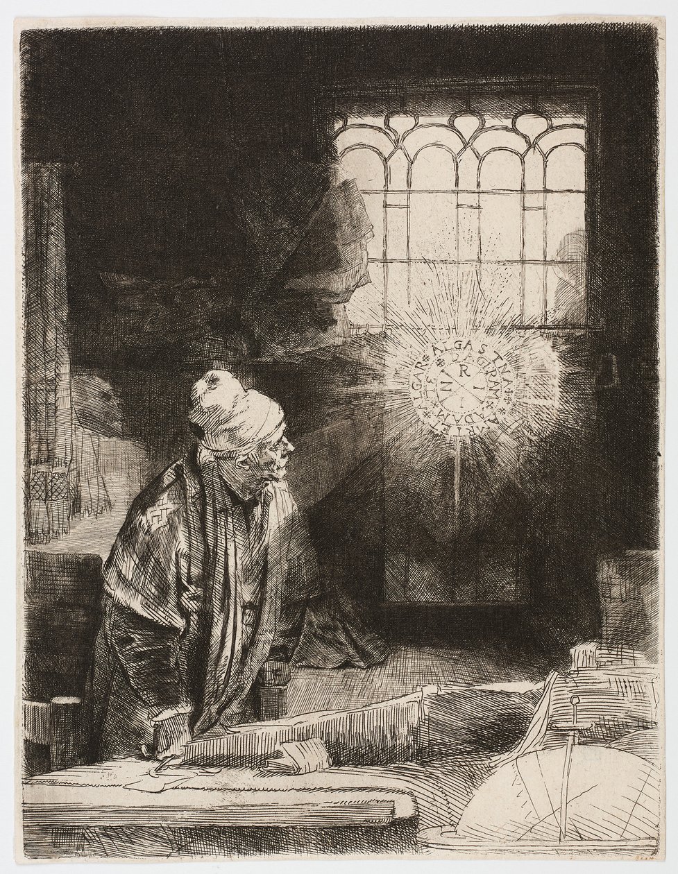 Dottor Faust da Rembrandt Harmensz. van Rijn