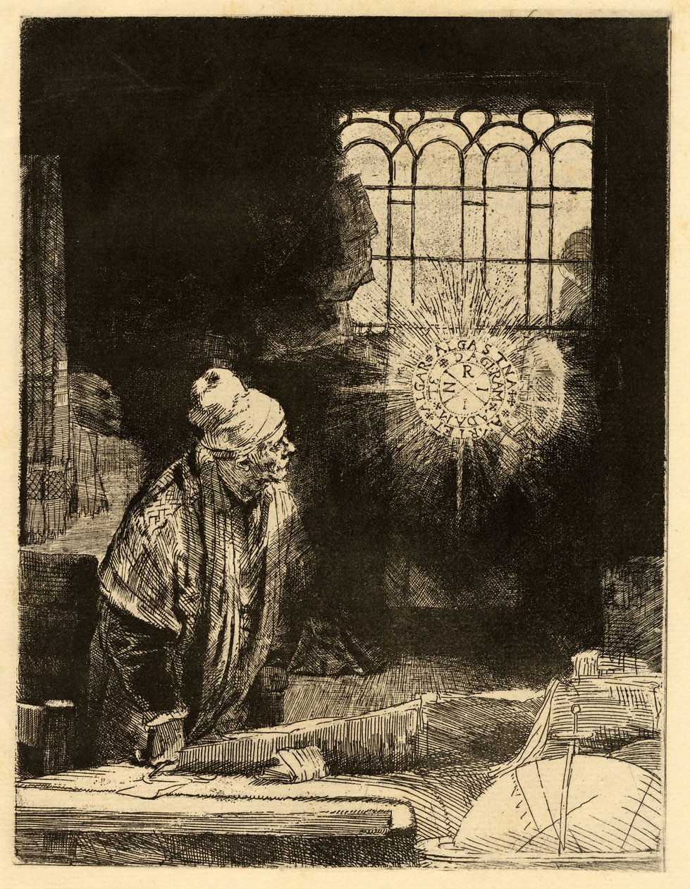 Dottor Faust da Rembrandt van Rijn