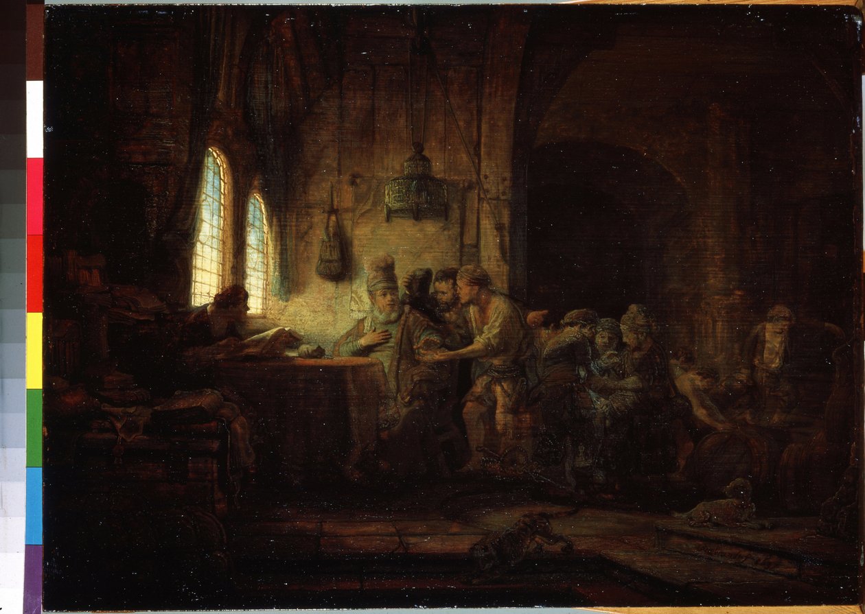Parabola dei lavoratori della vigna da Rembrandt Harmensz. van Rijn