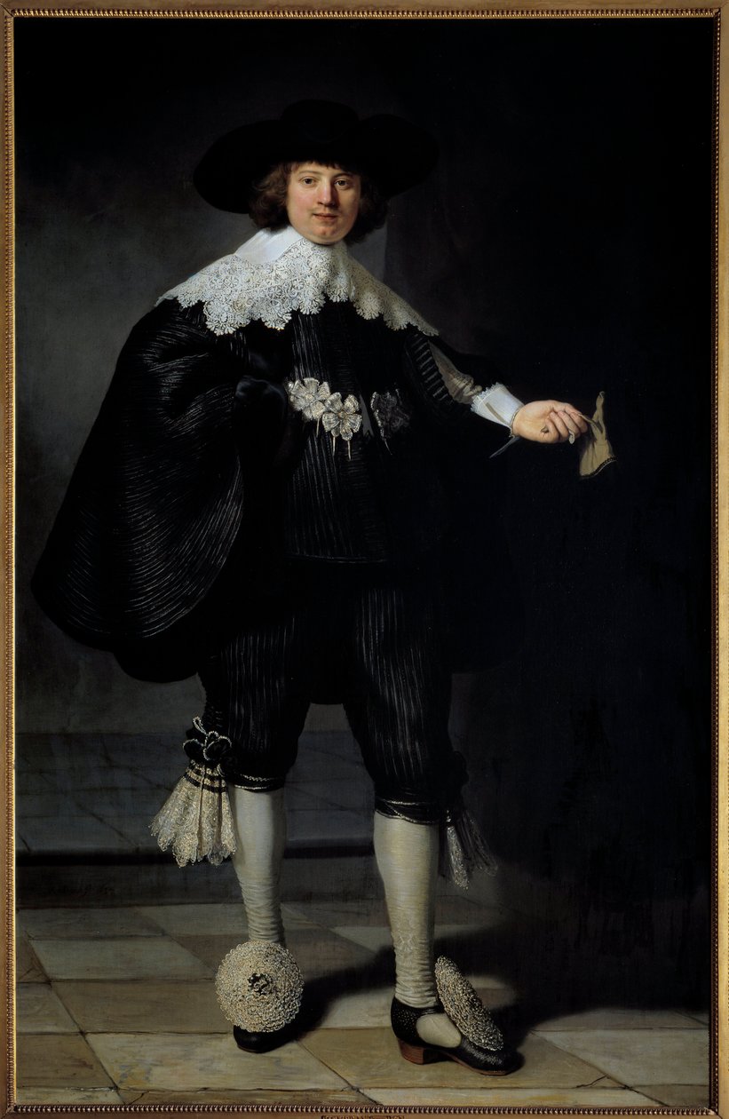 Ritratto di Maertens Soolmans da Rembrandt van Rijn