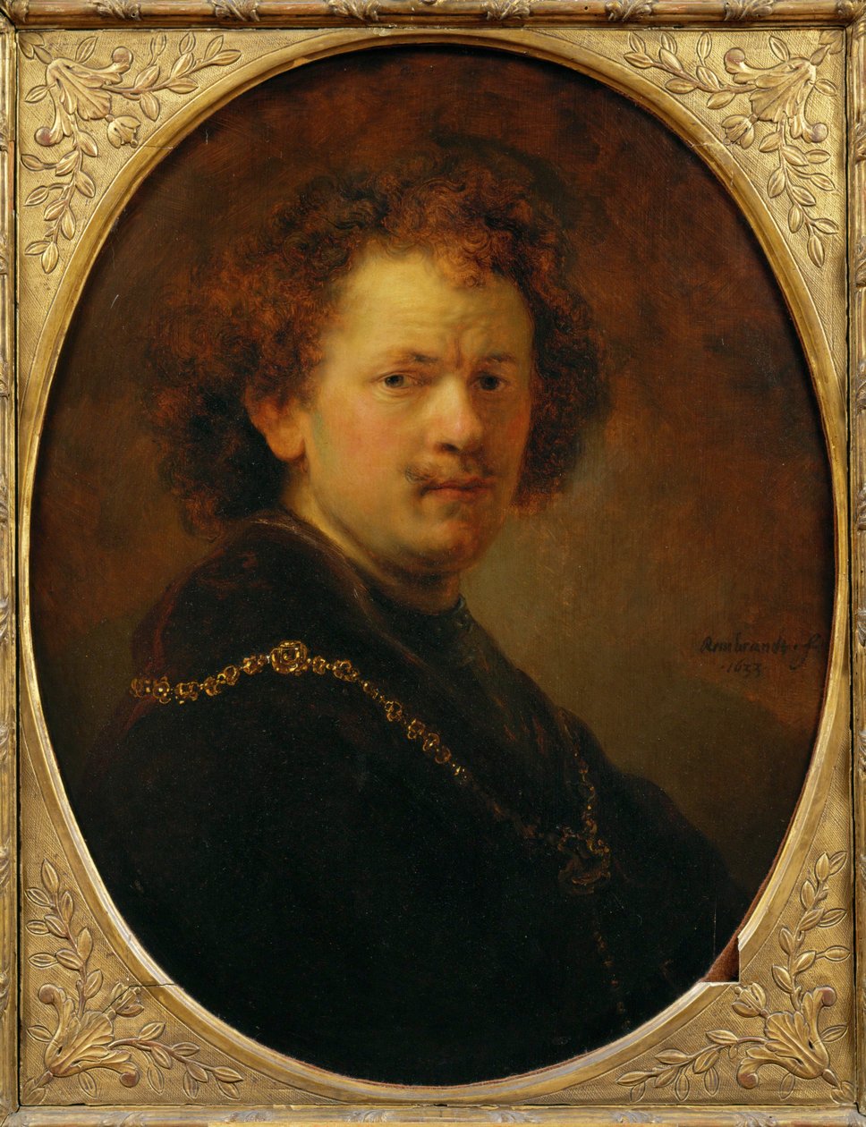 Autoritratto con testa nuda ... da Rembrandt Harmensz. van Rijn