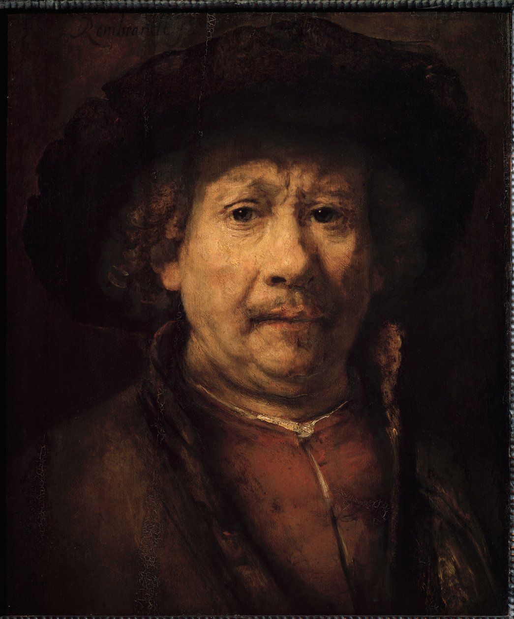 Piccolo autoritratto da Rembrandt van Rijn