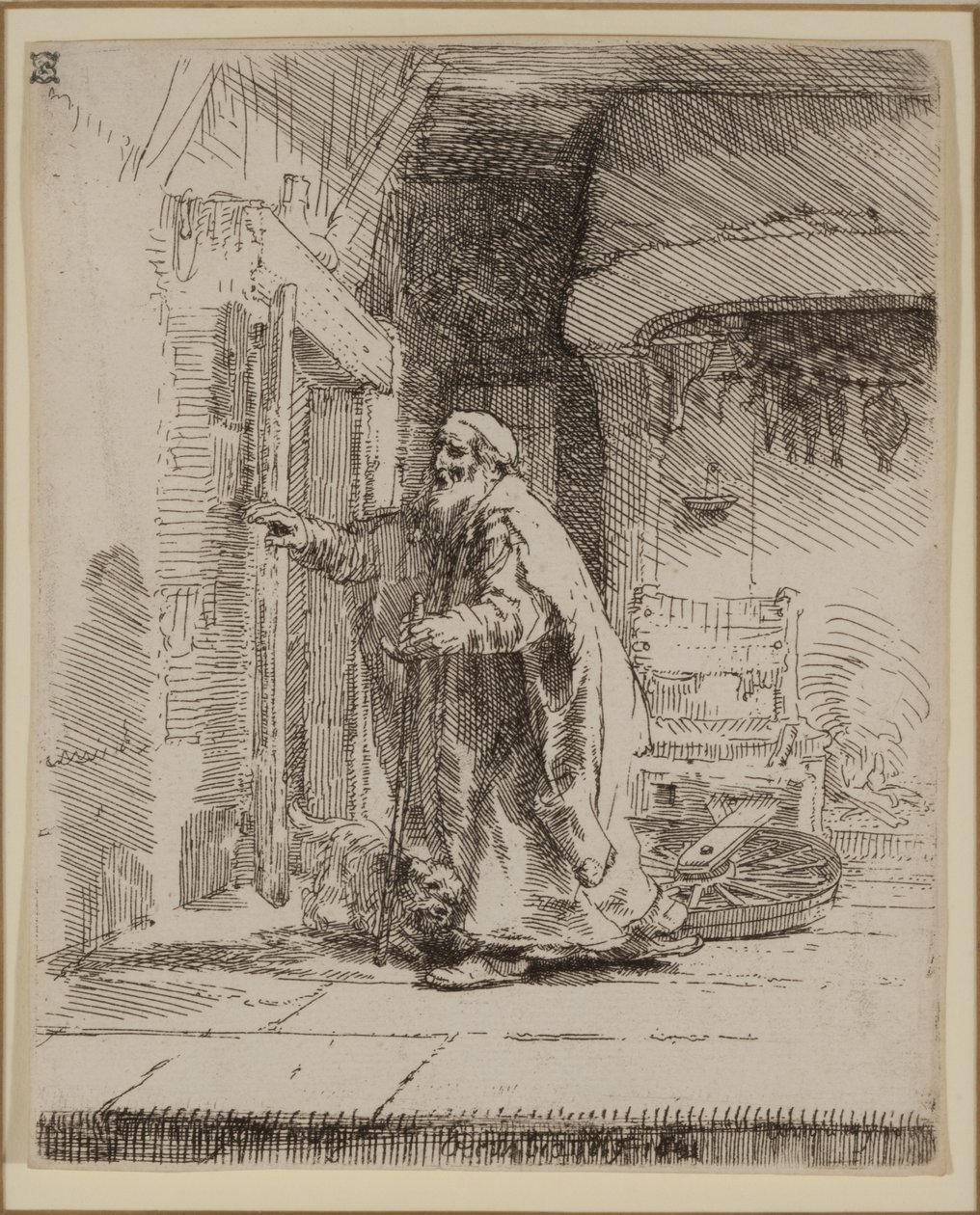 La cecità di Tobia: la lastra più grande da Rembrandt van Rijn