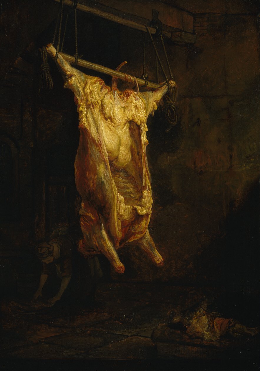 La Carcassa di un Bue da Rembrandt Harmensz. van Rijn