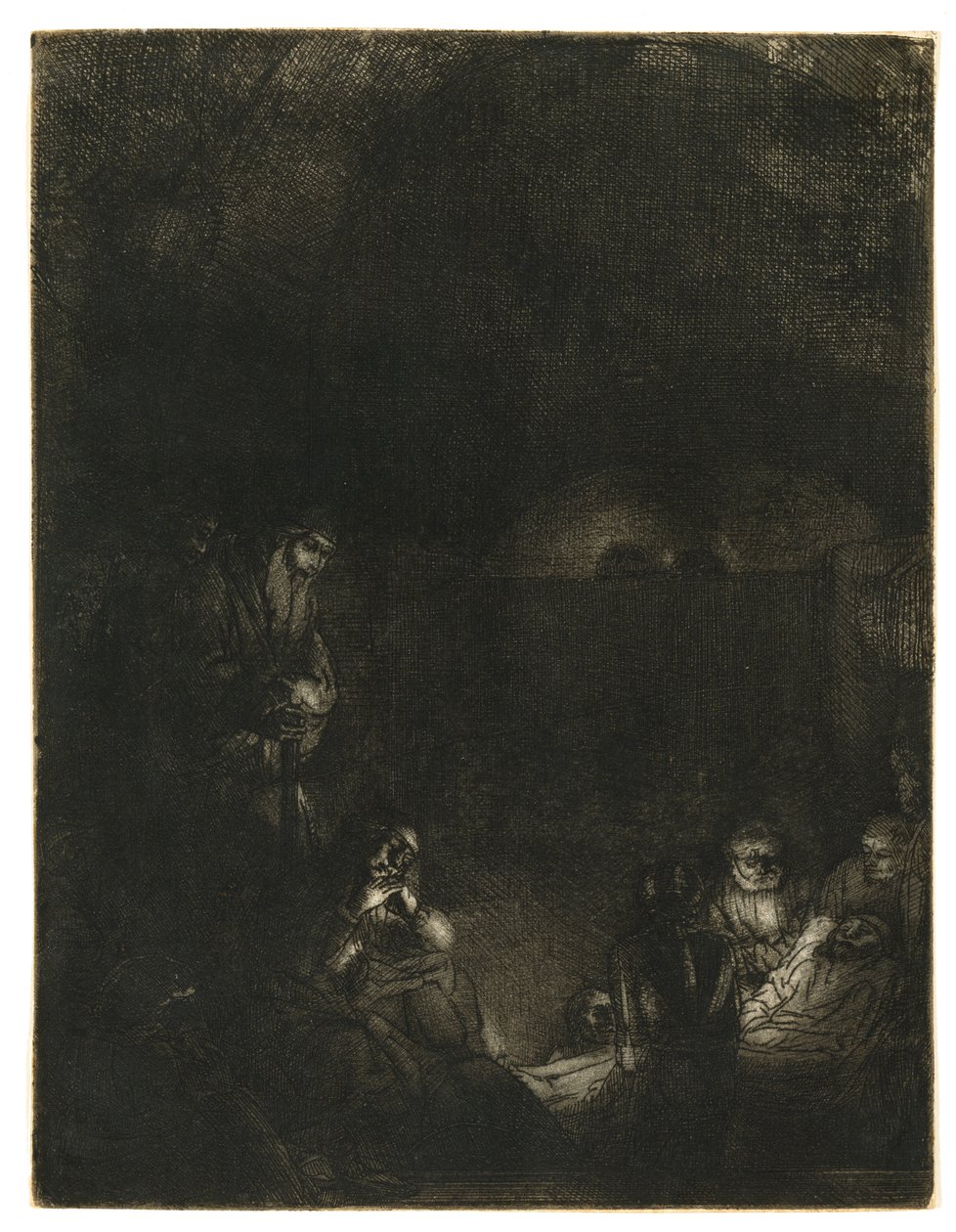 La sepoltura, c.1654 da Rembrandt Harmensz. van Rijn