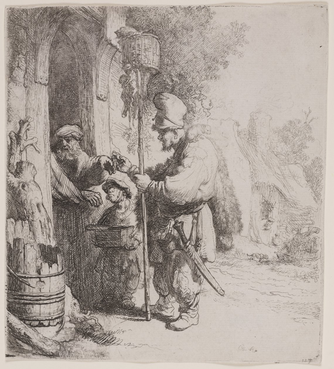 Il cacciatore di topi da Rembrandt van Rijn
