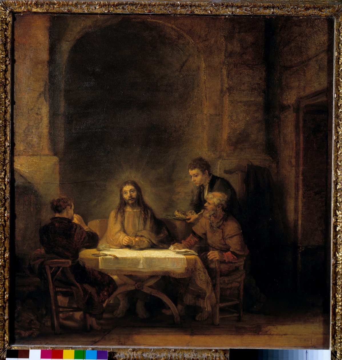 I pellegrini di Emmaus da Rembrandt van Rijn