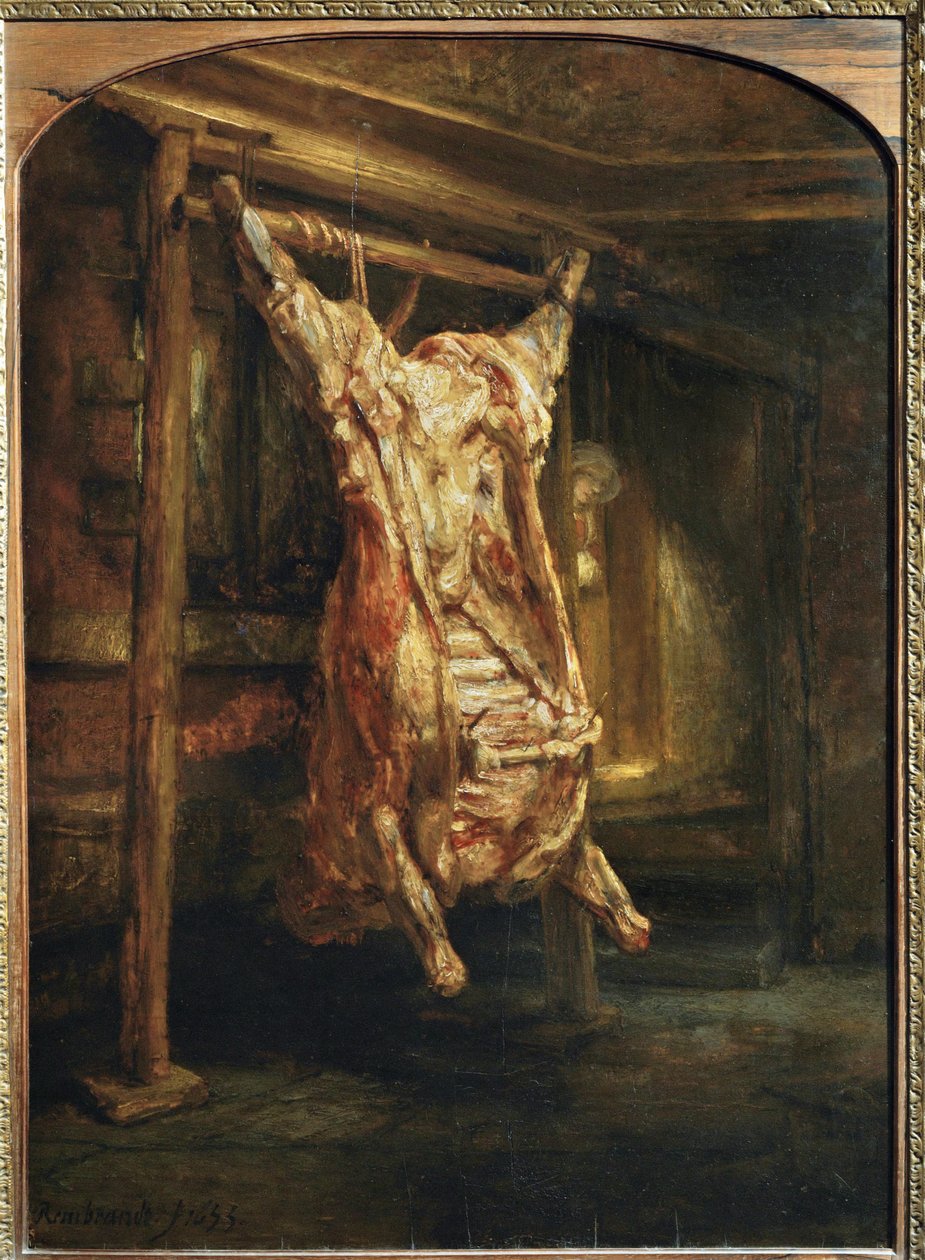 Il bue macellato ... da Rembrandt Harmensz. van Rijn