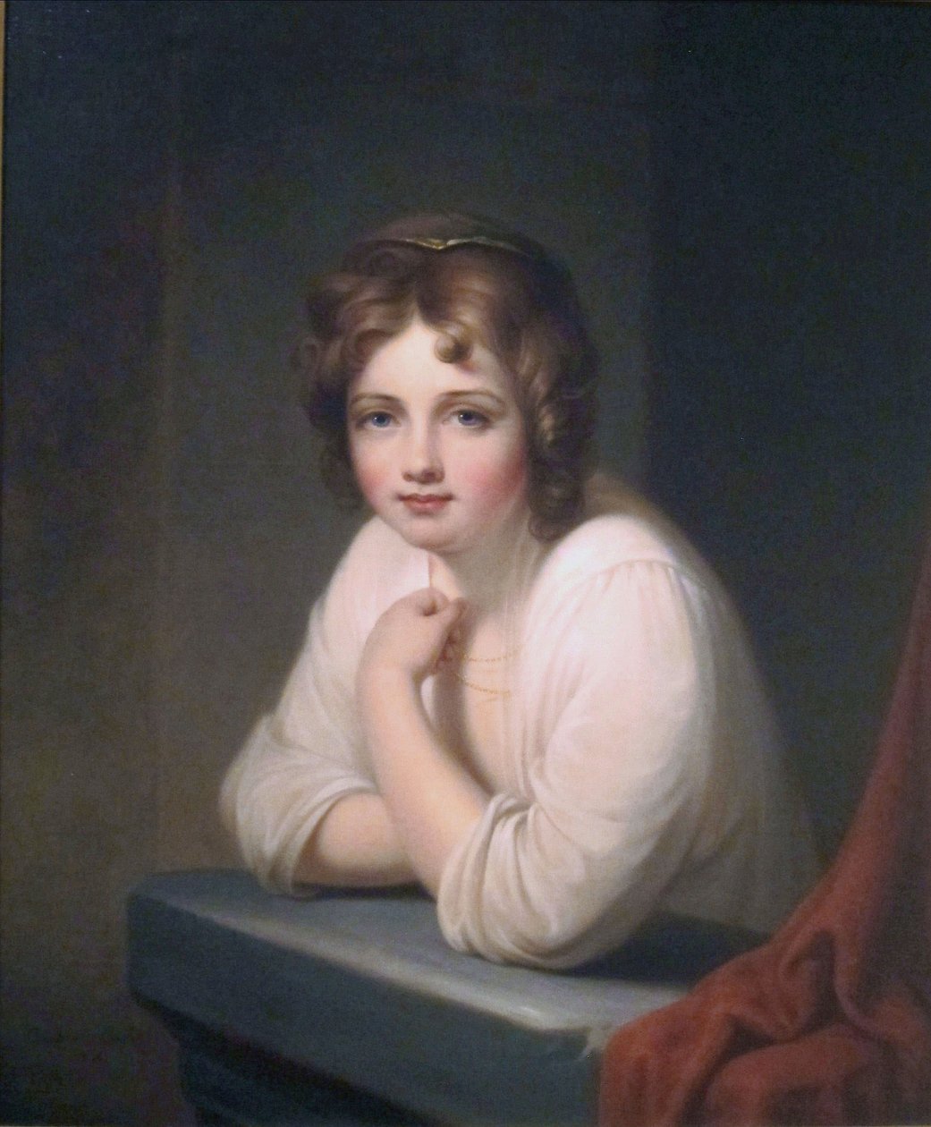 Ragazza alla finestra (Rosalba Peale) da Rembrandt Peale