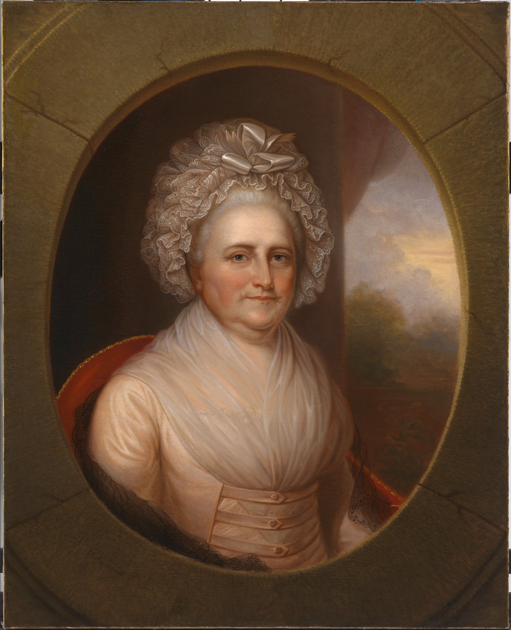 Martha Washington da Rembrandt Peale